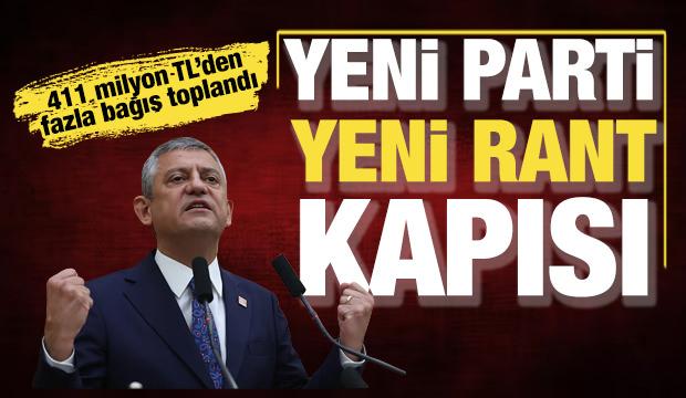 Yeni Parti'ye yeni rant kapısı: 20 g&uuml;nde 411 milyon TL'den fazla bağış yapıldı