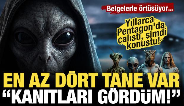 Yıllarca Pentagon'da &ccedil;alıştı, şimdi konuştu: 'En az d&ouml;rt tane var, kanıtları g&ouml;rd&uuml;m!' 