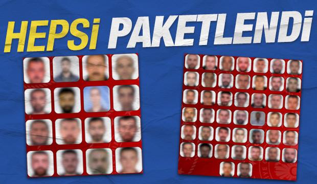 16'sı kırmızı b&uuml;lten, 44'&uuml; ulusal seviyede aranan 60 su&ccedil;lu T&uuml;rkiye'ye getirildi