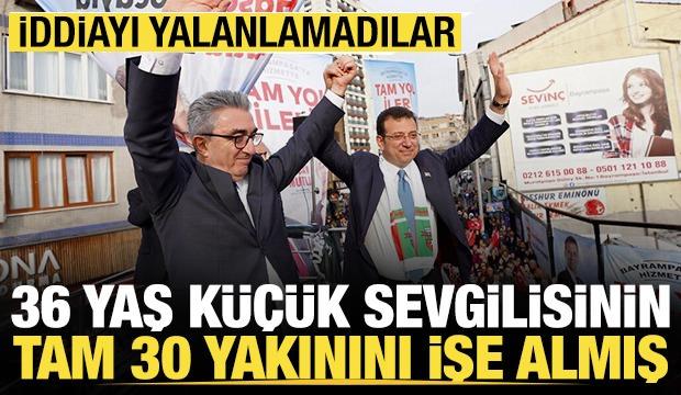 36 yaş k&uuml;&ccedil;&uuml;k sevgilisinin 30 yakınını işe almış: İddiayı yalanlamadılar