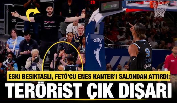 FET&Ouml;'c&uuml; Enes Kanter kadın basketbolcuyla tartıştı, stadtan kovuldu