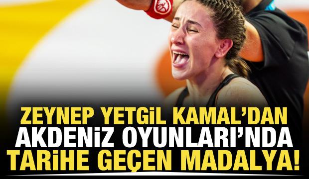 Akdeniz Oyunları'nda 4 altın daha! Zeynep Yetgil Kamal'dan tarihe ge&ccedil;en madalya