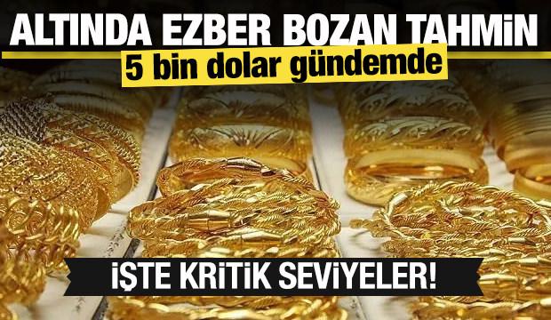 Altında ezber bozan tahmin! 5 bin dolar g&uuml;ndemde