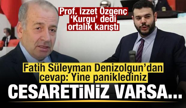 Arif Ahmet Denizolgun rapuruna 'Kurgu' dedi ortalık karıştı! Prof. İzzet &Ouml;zgen&ccedil;'e cevap