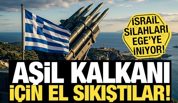 Atina ve Tel Aviv'den dev anlaşma! 'Aşil Kalkanı' i&ccedil;in el sıkıştılar
