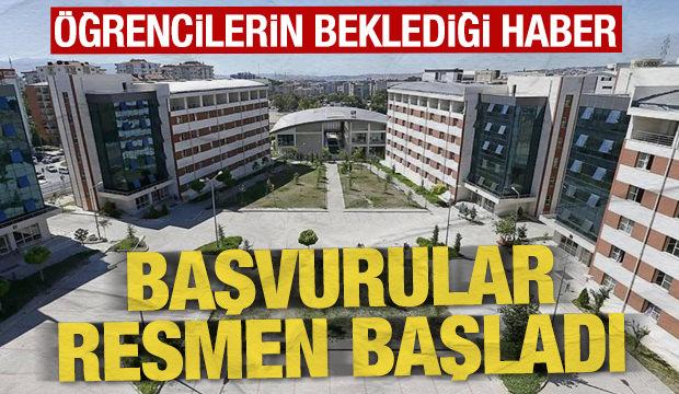 Bakan Bak duyurdu: Y&uuml;ksek&ouml;ğrenim &ouml;ğrencileri i&ccedil;in yurt başvuruları başladı