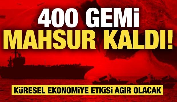 Basra K&ouml;rfezi'nde 400 gemi mahsur! Ekonomiye etkisi ağır olacak