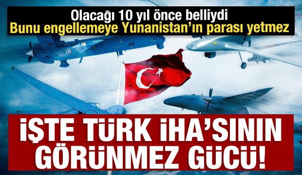 Bunu engellemeye Yunanistan'ın parası yetmez! İşte T&uuml;rk İHA'sının g&ouml;r&uuml;nmez g&uuml;c&uuml;...