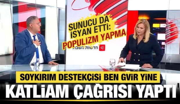 Canlı yayında soykırımı itiraf etti, sunucu ağzının payını verdi!