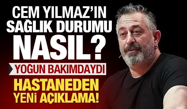 Cem Yılmaz'ın sağlık durumu nasıl? Hastaneden yeni a&ccedil;ıklama!