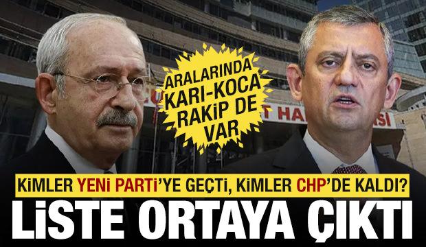 CHP'li belediyelerde kimler Yeni Parti'ye ge&ccedil;ti, kimler kaldı?