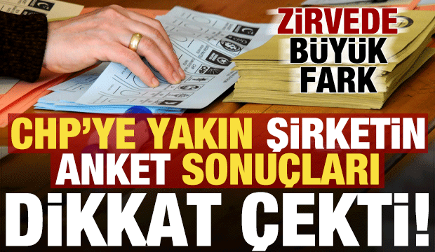 CHP'ye yakın araştırma şirketi son anket sonu&ccedil;larını duyurdu! Dikkat &ccedil;eken rakamlar...