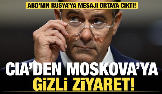 CIA Direkt&ouml;r&uuml;n&uuml;n kritik Moskova ziyareti