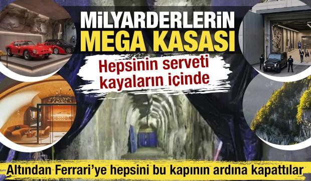 Dağın derinliklerinde mega kasa: Zenginlerin serveti kayaların ardında