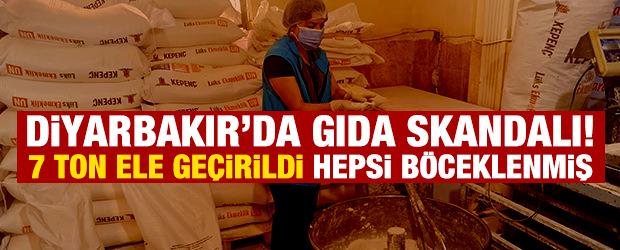 Diyarbakır'da gıda skandalı! Hepsi bozuk: Tam 7 ton ele ge&ccedil;irildi