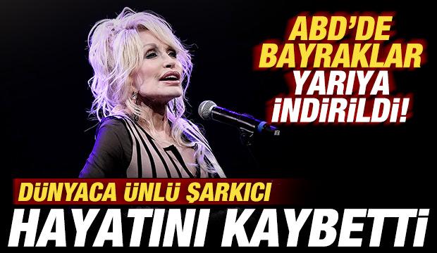 D&uuml;nyaca &uuml;nl&uuml; şarkıcı hayatını kaybetti! ABD'de bayraklar yarıya indirildi