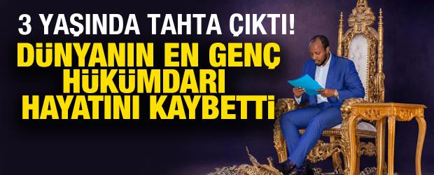D&uuml;nyanın en gen&ccedil; h&uuml;k&uuml;mdarı unvanlı Uganda Kralı Oyo 34 yaşında hayatını kaybetti