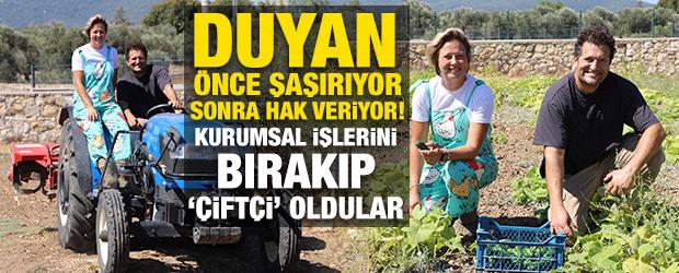 Duyan &ouml;nce şaşırıyor sonra hak veriyor! Kurumsal işlerini bırakıp &ccedil;ift&ccedil;i oldular