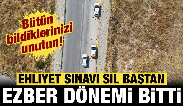 Ehliyet sınavında sil baştan: B&uuml;t&uuml;n bildiklerinizi unutun, ezber d&ouml;nemi bitti!