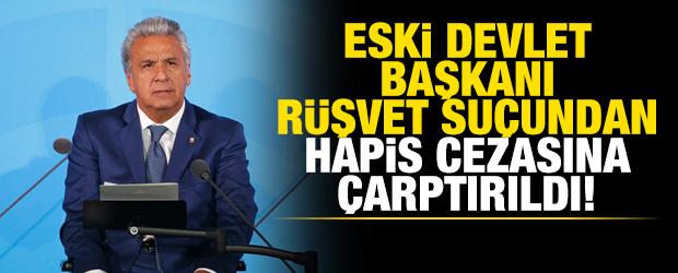 Eski Devlet Başkanı r&uuml;şvet su&ccedil;undan hapis cezasına &ccedil;arptırıldı