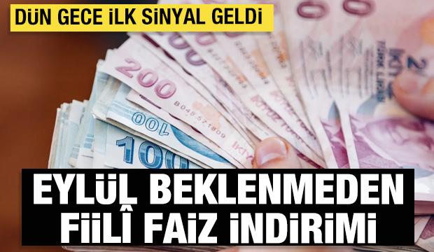 Eyl&uuml;l beklenmeden fiil&icirc; faiz indirimi: Piyasalar ne okuyor?