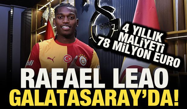 Galatasaray Rafael Leao'yu a&ccedil;ıkladı!