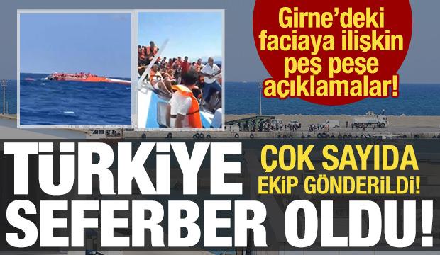 Girne'de yolcu gemisinin batmasına ilişkin T&uuml;rkiye'den ilk a&ccedil;ıklama! 