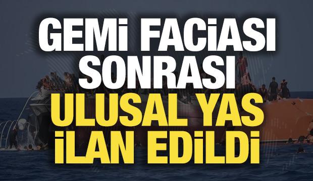 Girne'deki gemi faciası sonrası KKTC'de 3 g&uuml;nl&uuml;k ulusal yas ilan edildi!