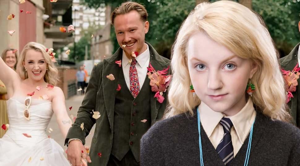 Harry Potter serisinin Luna Lovegood&rsquo;u Evanna Lynch bah&ccedil;ıvan aşkıyla evlendi!
