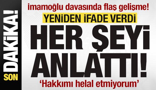 İmamoğlu davasında &ccedil;arpıcı ifade! Muzaffer Beyaz her şeyi anlattı: Hakkımı helal etmiyorum