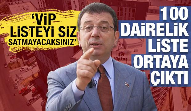 İmamoğlu davasında &ccedil;arpıcı itiraf: Kiptaş&rsquo;taki 100 dairelik VIP liste ortaya &ccedil;ıktı