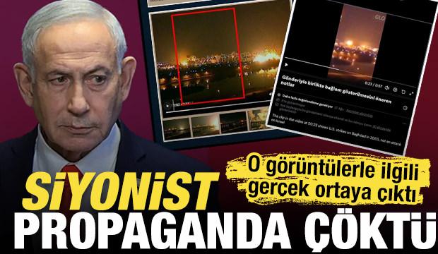 İsrail'in savaş propagandasından Bağdat g&ouml;r&uuml;nt&uuml;leri &ccedil;ıktı