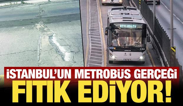 İstanbul&rsquo;un metrob&uuml;s ger&ccedil;eği: Fıtık ediyor!