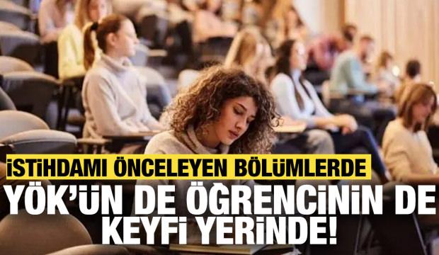 İstihdamı &ouml;nceleyen b&ouml;l&uuml;mlerde Y&Ouml;K&rsquo;&uuml;n de &ouml;ğrencilerin de keyfi yerinde!