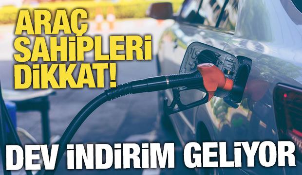 Motorine indirim geliyor