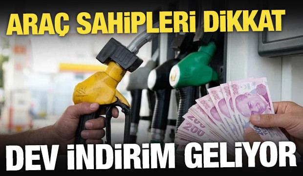 Motorine indirim geliyor