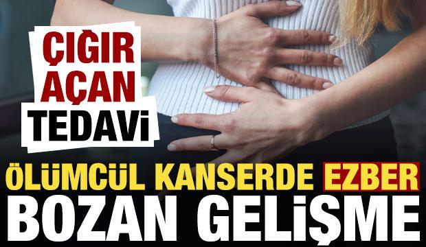 &Ouml;l&uuml;mc&uuml;l kanserde ezber bozan gelişme! '&Ccedil;ığır a&ccedil;acak...'