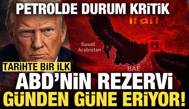 Petrolde durum kritik: H&uuml;rm&uuml;z riski s&uuml;r&uuml;yor, ABD'de tarihi gerileme!
