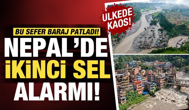 Son dakika... Nepal&rsquo;de baraj patladı: Halka g&uuml;venli y&uuml;ksek kesimlere &ccedil;ıkın &ccedil;ağrısı!