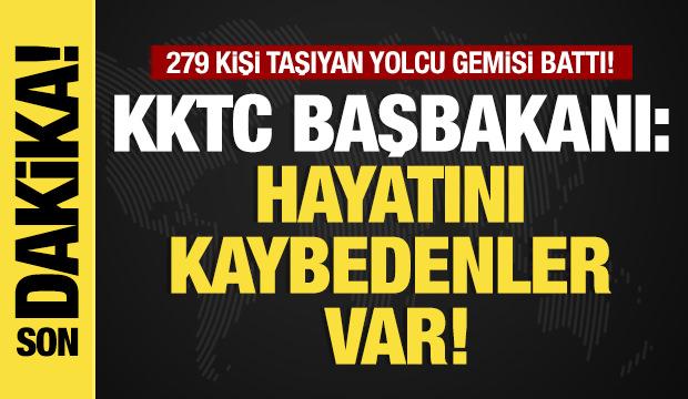 Son dakika...Girne a&ccedil;ıklarında can pazarı: 279 kişi taşıyan yolcu gemisi battı!