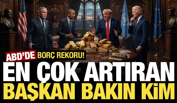 Tarihte ilk kez bu rakama ulaştı! ABD'nin borcunu hangi başkan artırdı?