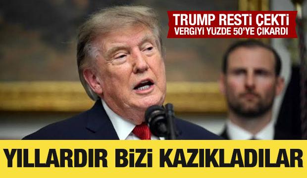 Trump'tan Kanada'ya yeni vergi hamlesi: Bizi yıllardır kazıkladılar