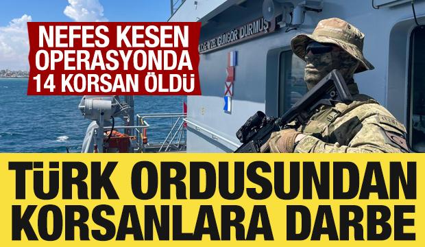 T&uuml;rk Deniz Kuvvetleri ve Somali ordusu, korsanların ka&ccedil;ırdığı y&uuml;k gemisini kurtardı