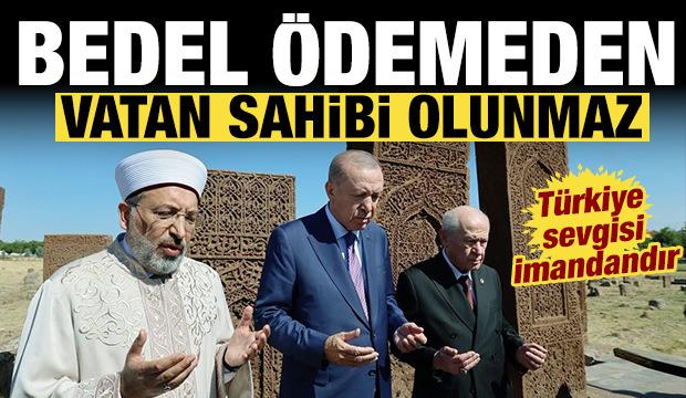 &ldquo;T&uuml;rkiye sevgisi imandandır&rdquo;