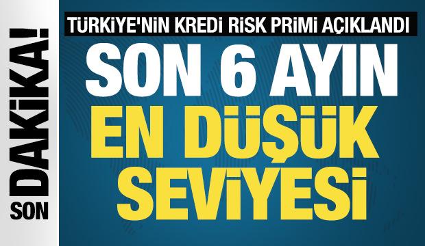 T&uuml;rkiye'nin 5 yıllık kredi risk primi geriledi