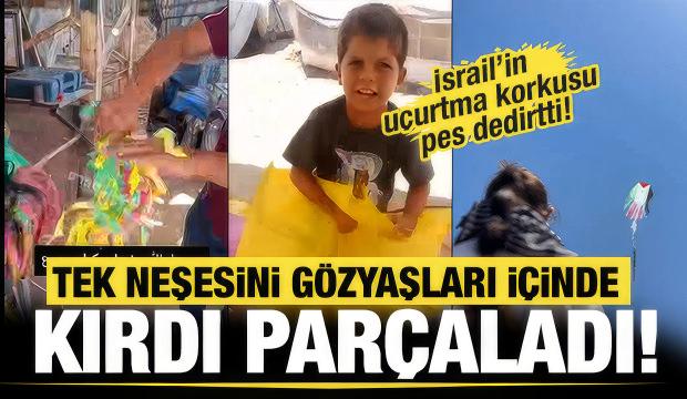 U&ccedil;urtmaya savaş a&ccedil;an İsrail'e kızdı tek eğlencesini kırarak isyan etti!