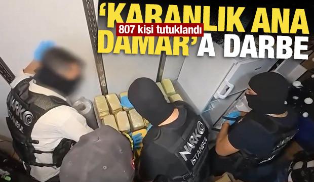 Zehir tacirlerine 71 ilde dev operasyon: 807 tutuklama