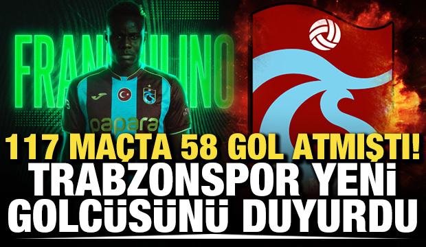 117 ma&ccedil;ta 58 gol atmıştı! Trabzonspor yeni golc&uuml;s&uuml;n&uuml; duyurdu