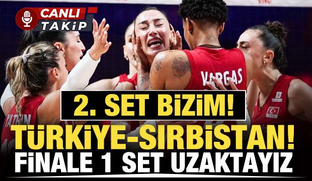2023&rsquo;&uuml;n r&ouml;vanşı! T&uuml;rkiye - Sırbistan: Finale y&uuml;r&uuml;yoruz | CANLI