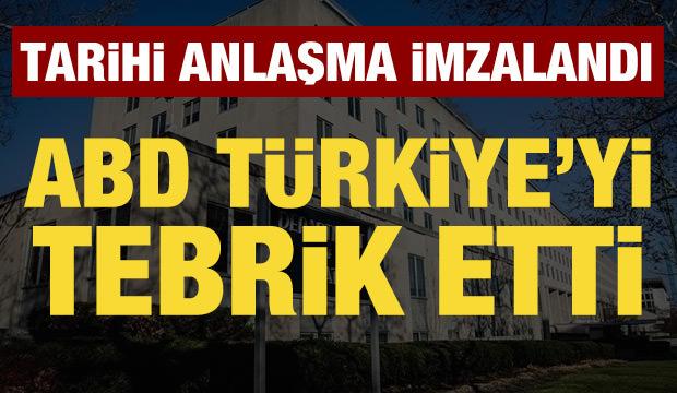 ABD, T&uuml;rkiye'yi Artemis Anlaşmaları'na katılımından dolayı tebrik etti